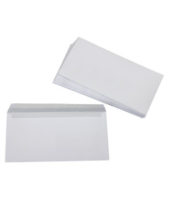 Envelope Branco 110x220mm sem Janela c 25